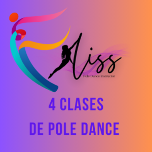 4 Clases de Pole Dance